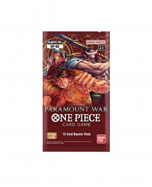 One Piece Card Game Paramount War Einzelbooster EN (OP02)