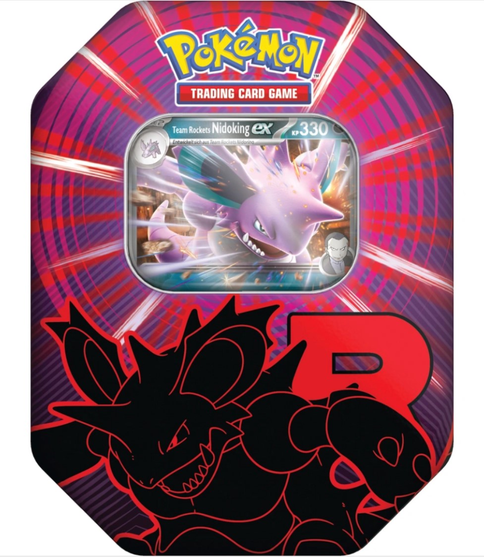 [DEU] Pokemon - Team Rockets Nidoking Tin | Deutsch | Tin-Dosen und ...