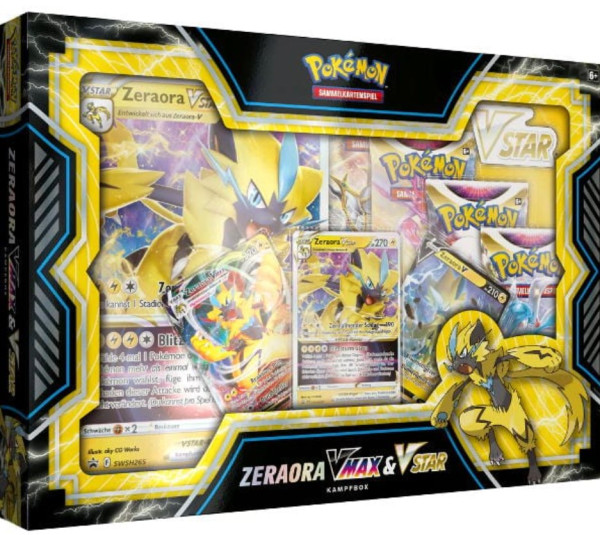 [DEU] Pokemon Zeraora Vmax & Vstar Kampfbox