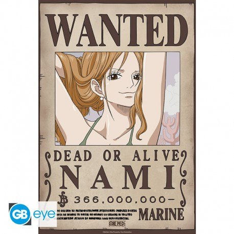 [POSTER] One Piece - Poster Chibi 52x38 - Wanted Nami Wano