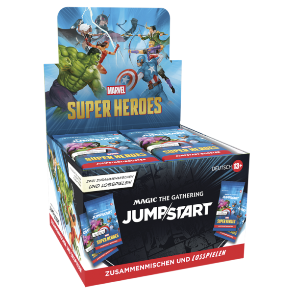 [DEU] Magic the Gathering Marvel Super Heroes Jumpstart Display