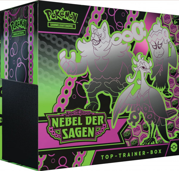 Pokemon Nebel der Sagen Top Trainer Box Deutsch