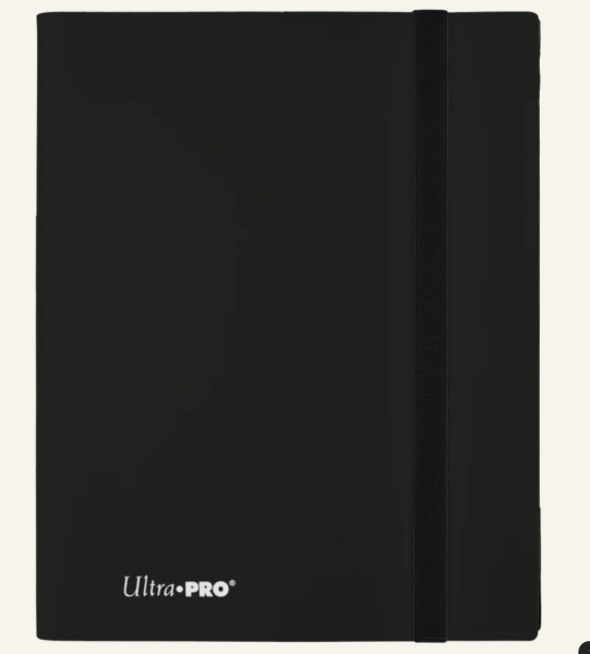 ULTRA PRO 9-POCKET ECLIPSE PRO-BINDER JET BLACK