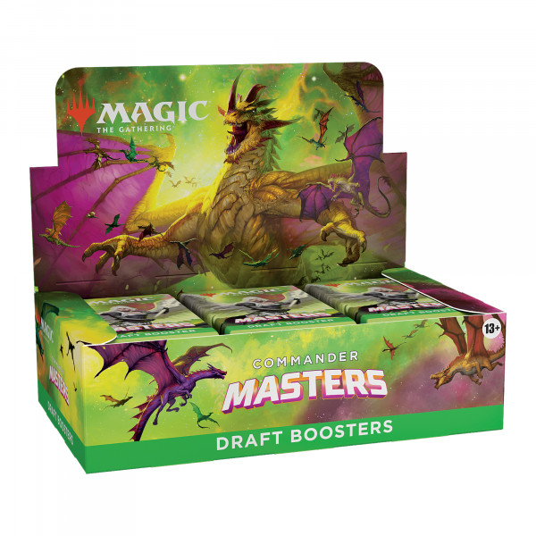 Magic: Commander Masters Draft Booster Display - EN