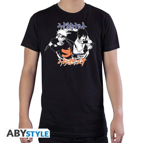 [SHIRT] NARUTO SHIPPUDEN - Tshirt "Naruto & Sasuke" Man