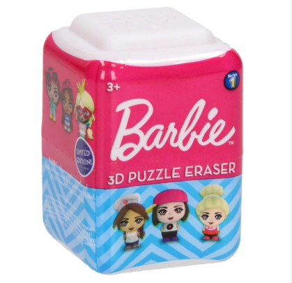 Barbie - 3d Puzzle Erazer Blind Box