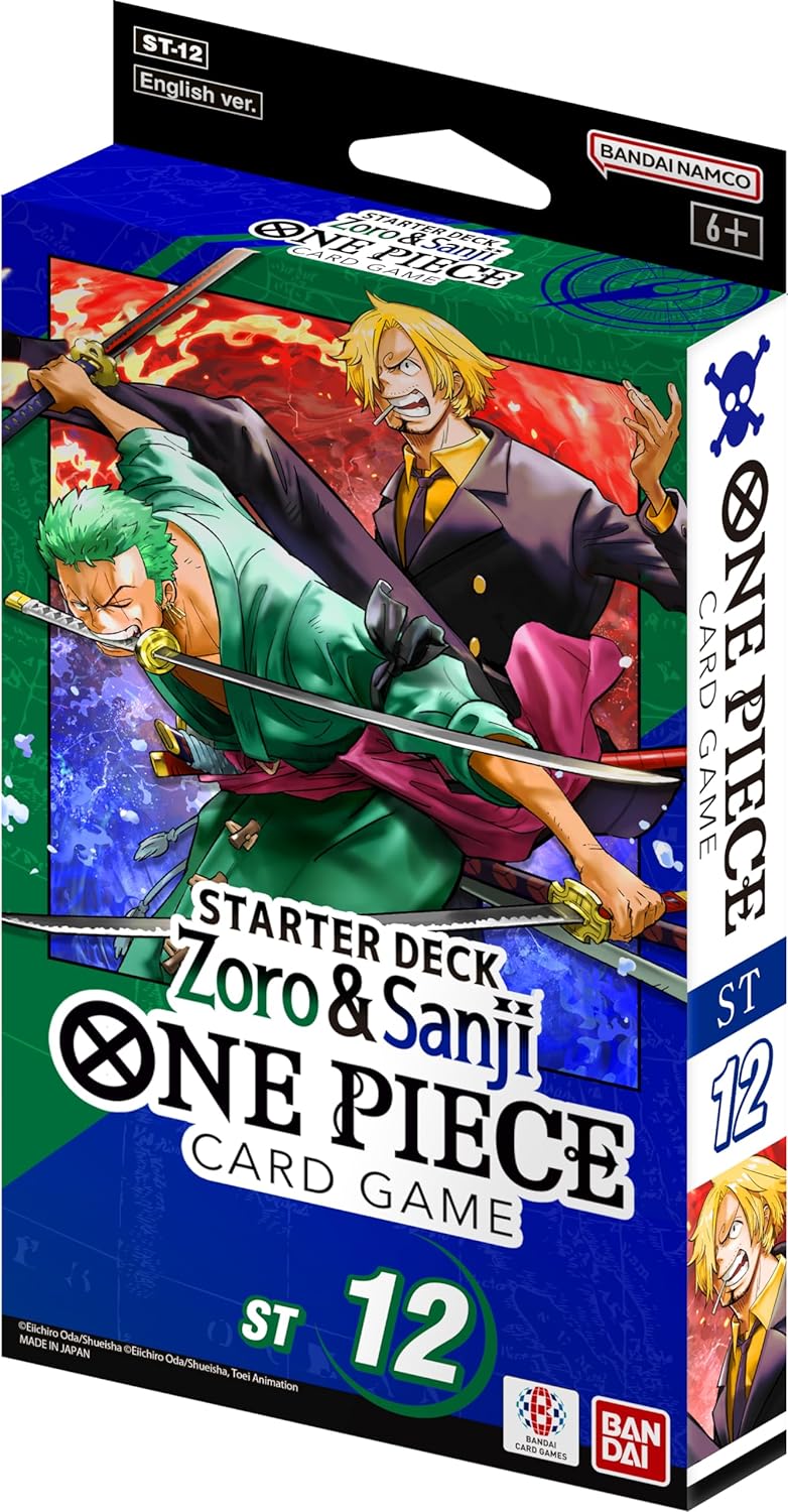 One Piece Card Game: ST12 Starter Deck - Zoro & Sanji - EN