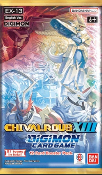 [ENG] Digimon Card Game Chivalrous XIII Booster Pack EX13
