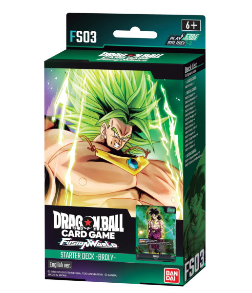 [ENG] Dragonball Super Starter Deck FS03 Broly