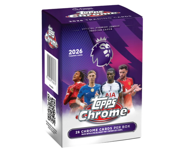 [ENG] Topps Chrome Premier League 2026 Value Box