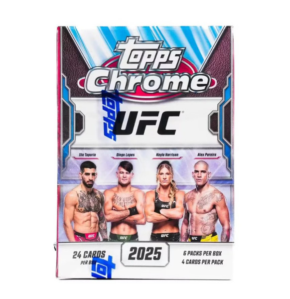 [ENG] Topps Chrome UFC 2025 Blaster Box