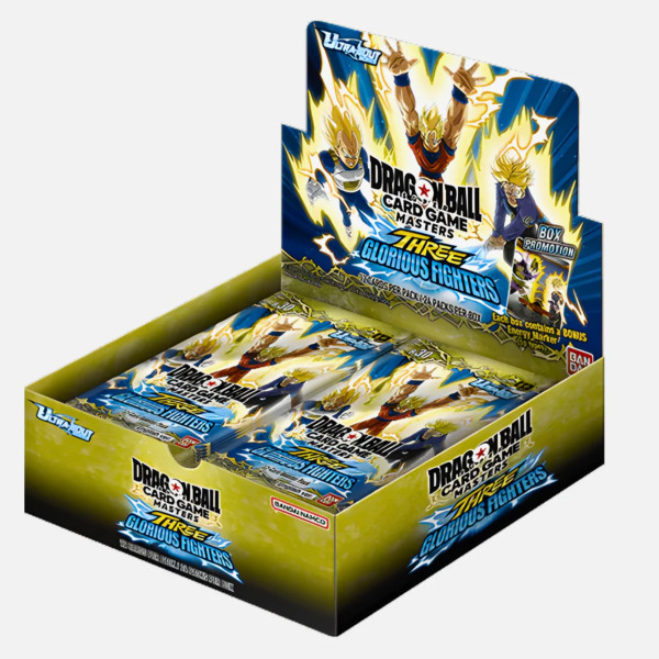 [ENG] Dragon Ball Super Card Game Three Glorious Fighters B30 Booster Display Englisch – Ultra Bout