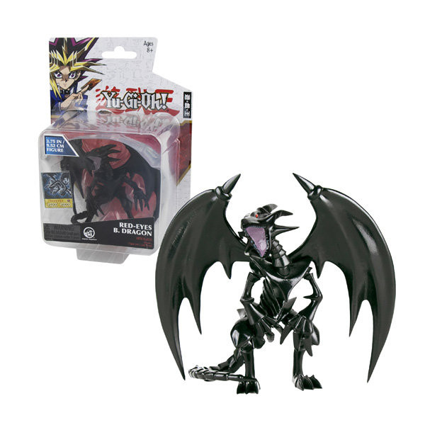 Yu-Gi-Oh! Actionfigur Rotäugiger Drache schwarz