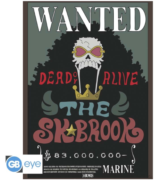 [POSTER] One Piece - Brook - 52x38 - Chibi