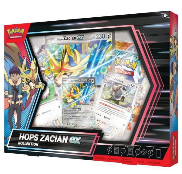 [DEU] Pokemon Hops Zachian ex Kollektion