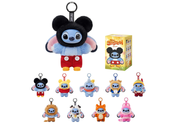 POP MART - Stitch Adventure Series Keychain - Vinyl Plush