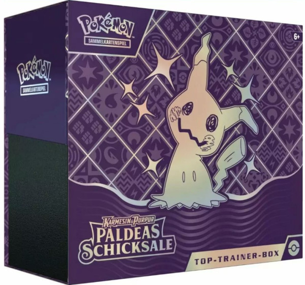 Pokemon Paldeas Schicksale - Top-Trainer-Box - Deutsch