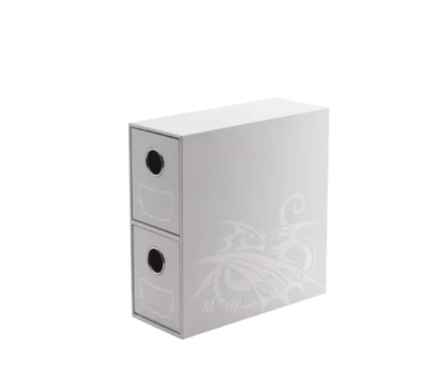 [Zubehör] Dragon Shield | Fortress Card Drawer | Vertical 2 White