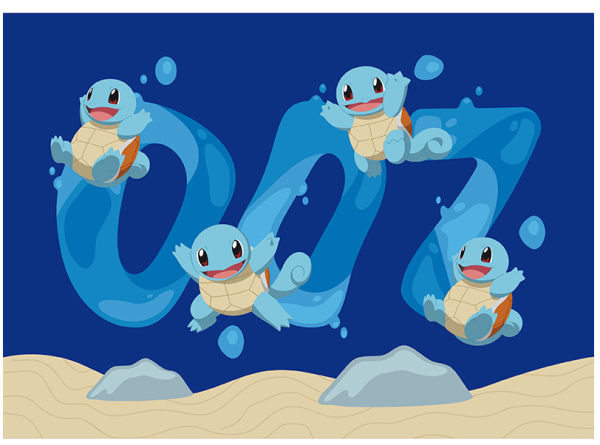 Pokemon - Postkarte - verschiedene Designs