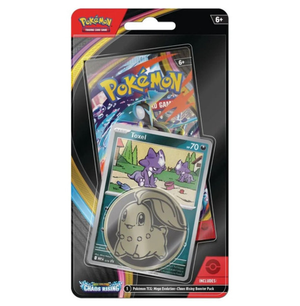 [ENG] Pokémon Mega Evolution Chaos Rising Checklane Blister - Promokarte Toxel