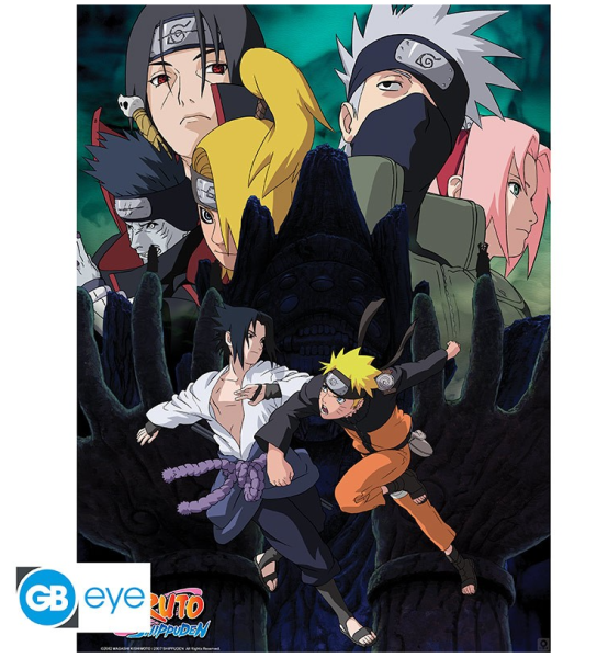 [POSTER] Naruto Shippuden - Version 3 - 52x38 - Chibi