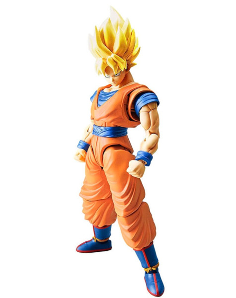 Dragon Ball Z Rise Standard Super Saiyan Goku New Version Model Kit 16cm