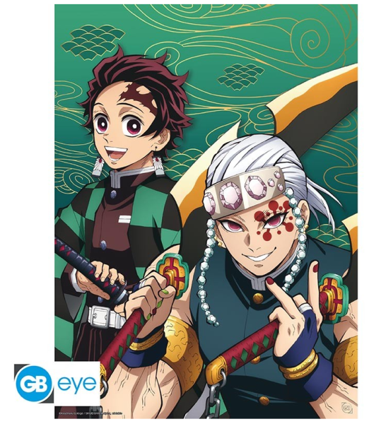 [POSTER] Demon Slayer - Version 1 - 52x38 - Chibi