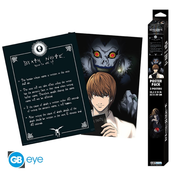 [POSTER] Death Note - Posterset - 52x38 - Chibi