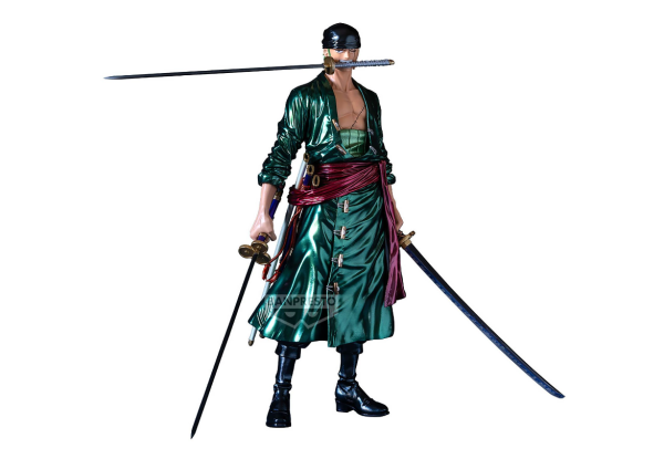 One Piece Roronoa Zoro Premium The Metallic figure 30cm
