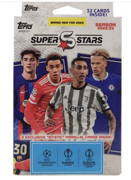 2022/23 Topps UEFA Superstars Soccer Hanger