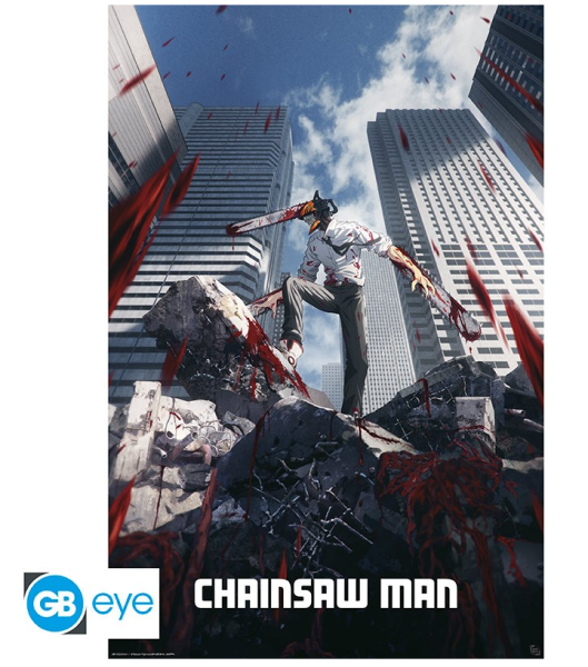 [POSTER] Cahinsaw Man - Key Visual - Maxiposter (91,5x61)