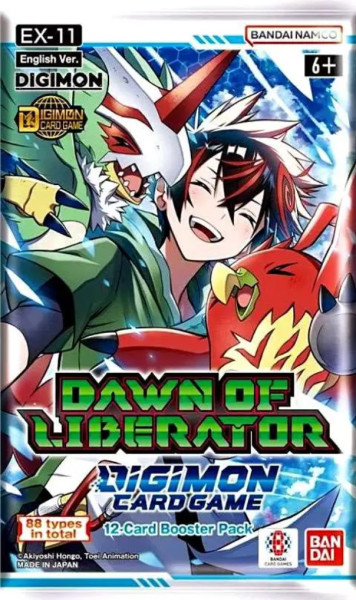 [ENG] Digimon Card Game Dawn of Liberation Booster Pack EX-11