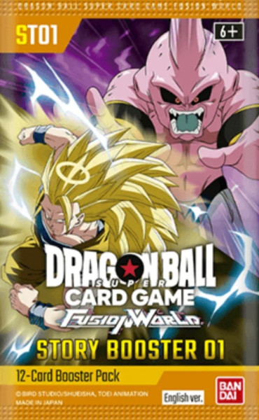 [ENG] Dragon Ball Fusion World Story Booster 01 Booster Pack
