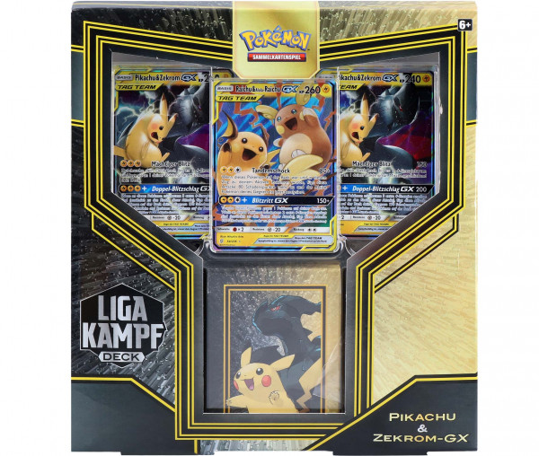 Pokémon Liga-Kampfdecks Pikachu & Zekrom-GX