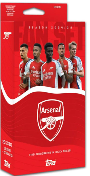 [ENG] 2024/25 Topps Arsenal Fan Set