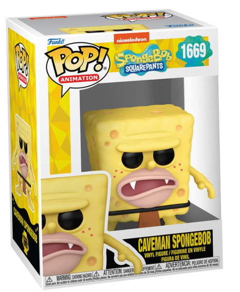 Funko Pop Figure! Caveman Spongebob