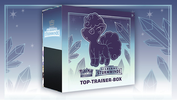 Pokemon Silberne Sturmwinde Top Trainer Box DE