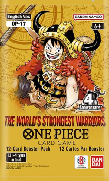 [ENG] One Piece OP17 The Worlds Strongest Warriors Booster Pack