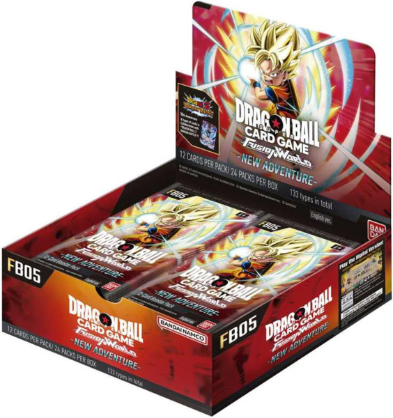 Dragon Ball Super Card Game – FB05 Fusion World - New Adventure - Display