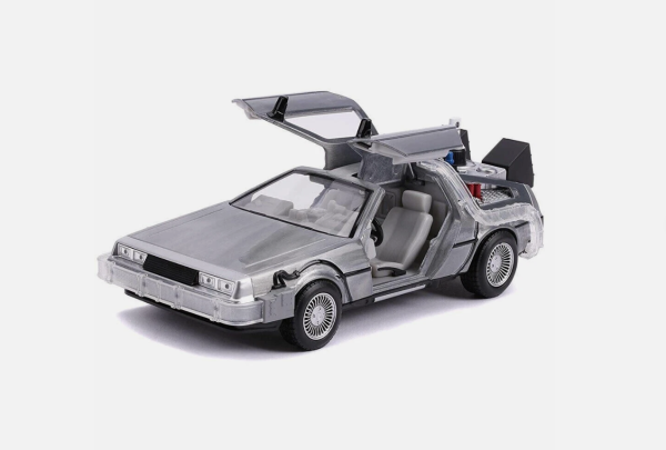 Back To The Future II Time Machine DLorean car replica