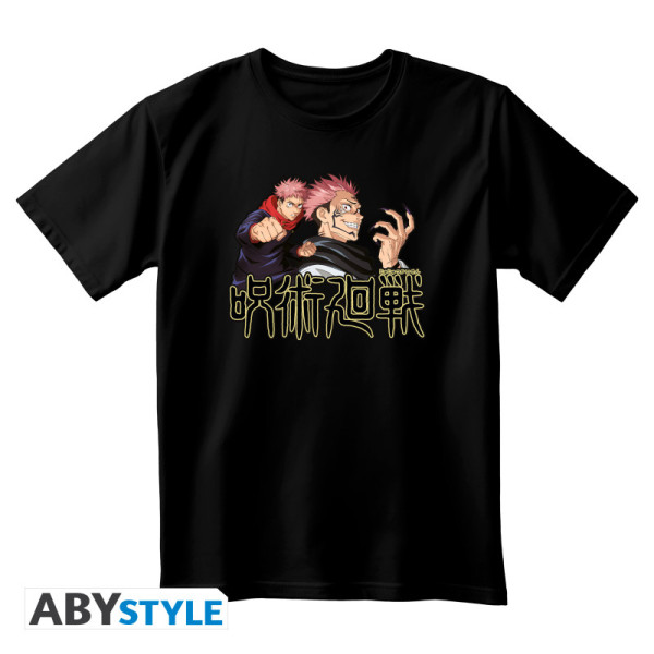 [SHIRT] JUJUTSU KAISEN Tshirt Unisex Black Itadori & Sukuna XXL