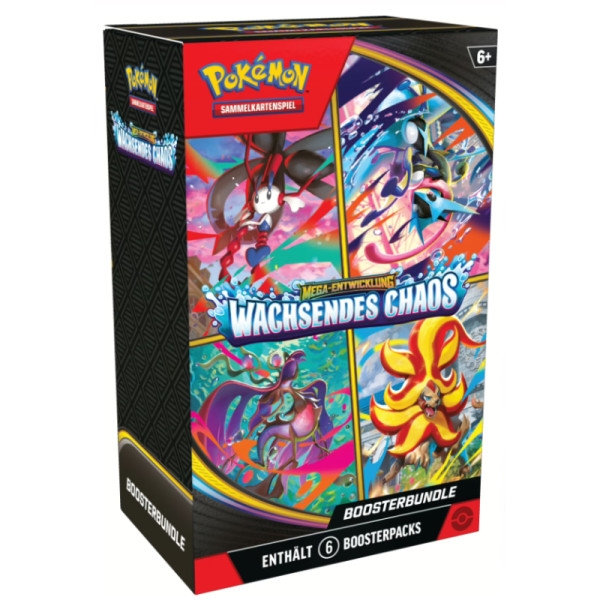 [DEU] Pokemon Mega Entwicklung Optimale Ordnung Booster Bundle (Max. Bestellmenge 3 Bundles)