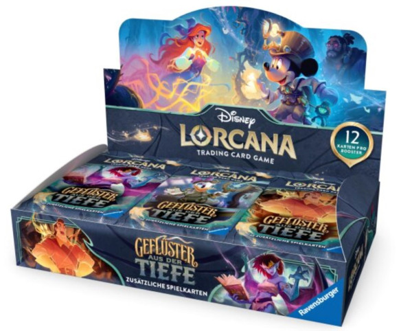 [DEU] Disney Lorcana - Geflüster aus der Tiefe: Booster Display