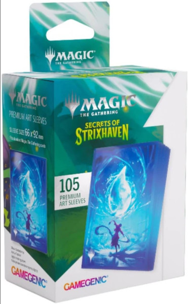[Zubehör] Magic: The Gathering Secrets of Strixhaven Premium Art Sleeves Island