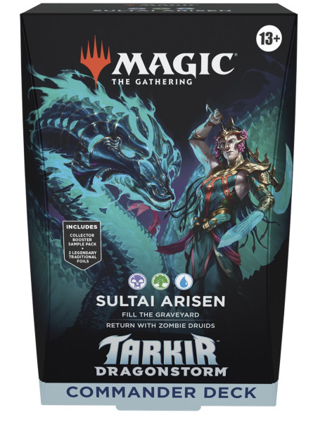 [ENG] Magic The Gathering Commander Tarkir: Dragonstorm "Sultai Arisen" Deck