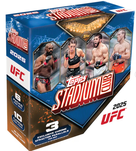 [ENG] Topps 2025 UFC Stadium Mega Box