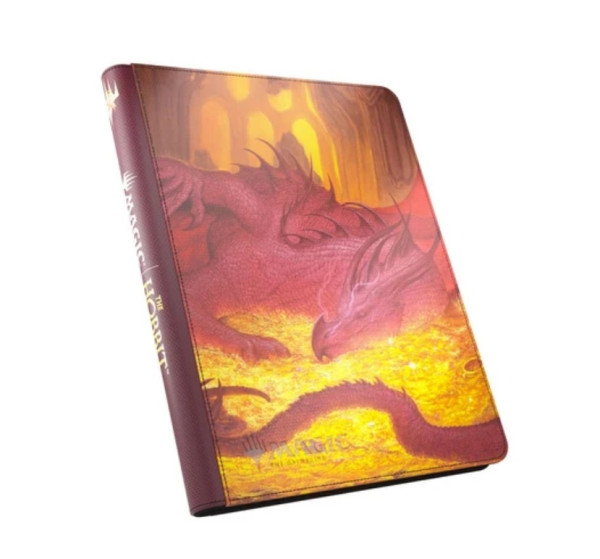 [Zubehör] Gamegenic ZIP-UP Album 18-Pocket The Hobbit Smaugs Mox Amber