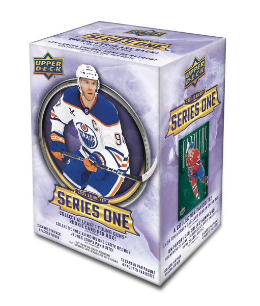 [ENG] 2025/26 Upper Deck Series 1 Hockey 4-Pack Blaster Box