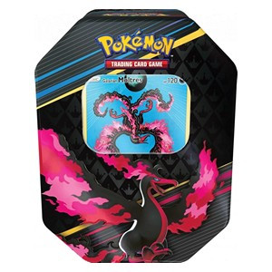 Pokemon Crown Zenith Galarian Moltres Tin Box - Englisch