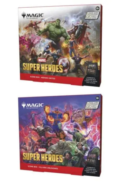[ENG] Magic the Gathering - Marvel Super Heroes - Scene Box Villains Unleashed